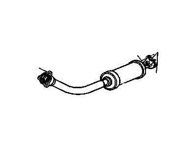GM 15229368 3Way Catalytic Convertor (W/Exhaust Manifold Pipe)