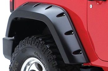 Jeep Wrangler Jeu De Bushwacker Pocket-Style Arrière Fender Flares